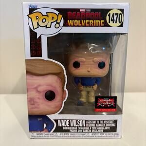Marvel Deadpool Wolverine Wade Wilson Funko Pop 1470